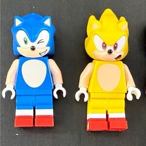 Lego sonic the super sonic minifigures